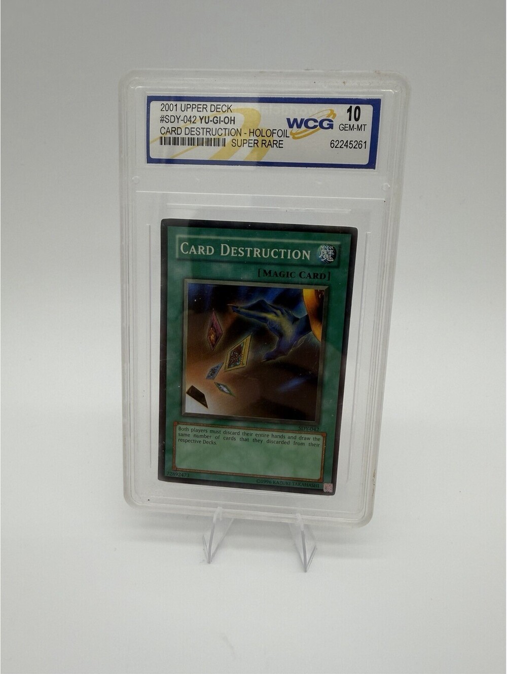 Card Destruction Graded (10) wcg